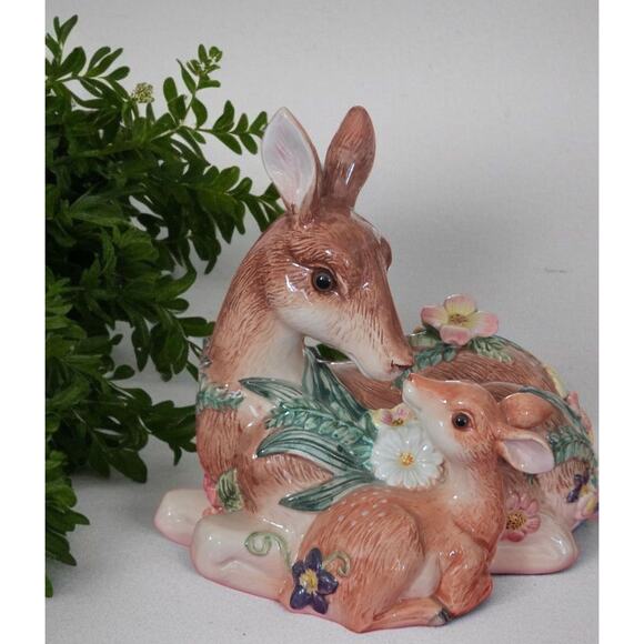 Fitz and Floyd Classics Woodland Spring Collection Animal Box with Lid Vintage - Picture 1 of 11